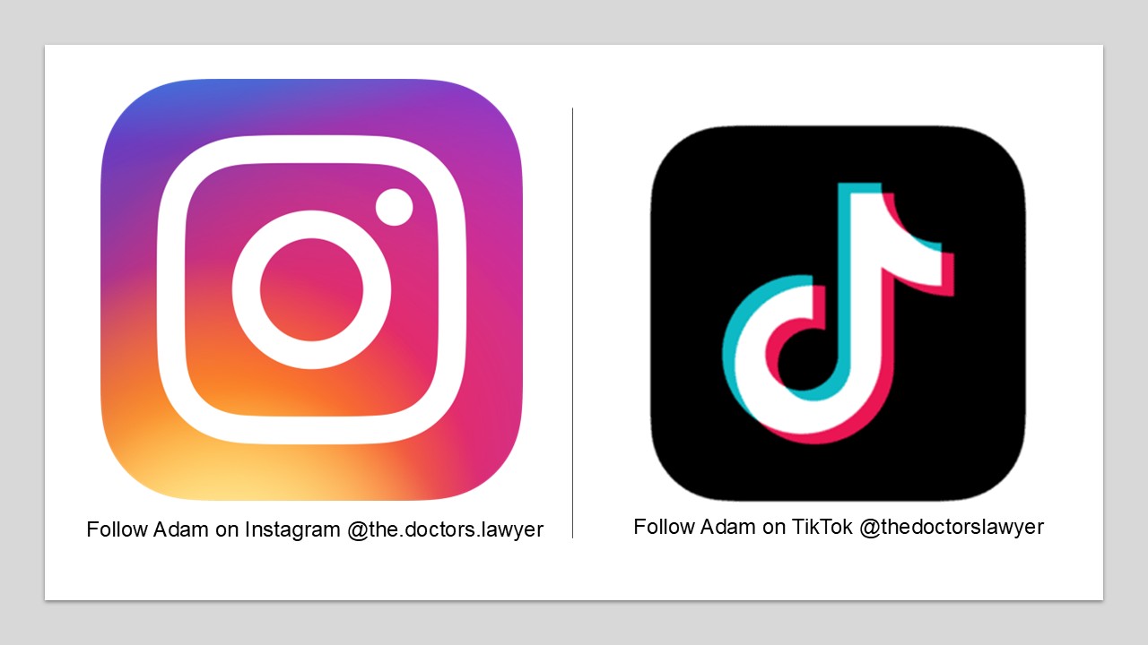 The Doctor's Lawyer on Instagram and TikTok